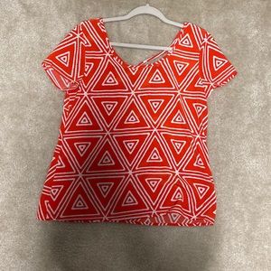 Short sleeve blouse